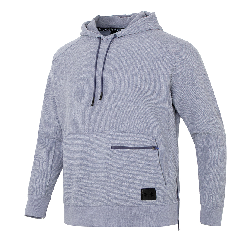 安德玛/UAUA Ottoman Fleece Hoodie男连帽卫衣-加绒1373878-559